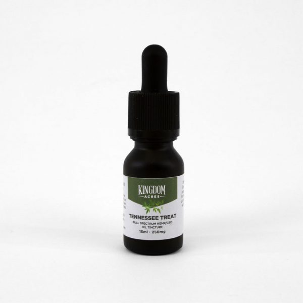 Full Spectrum Hemp/CBD Oil Tincture - 15 ml bottle 250 mg  Tennessee Treat