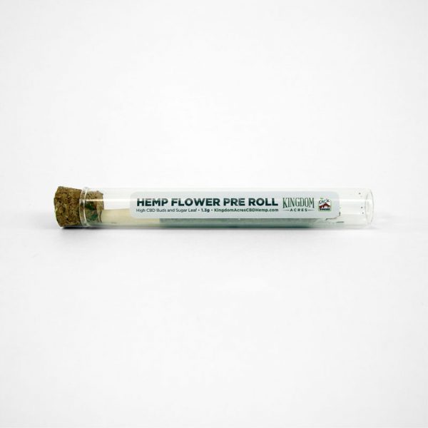 Hemp Flower Pre Roll - 1.3 grams high CBD strain